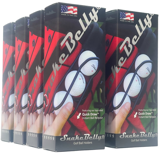 Snakebelly PRO Golf Ball Holder - Golf Outing Gift Pack (8pcs)